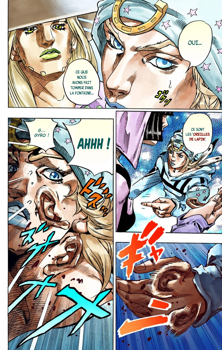 Read JoJo's Bizarre Adventure Part 7 Steel Ball Run Official Colored FR Manga Online