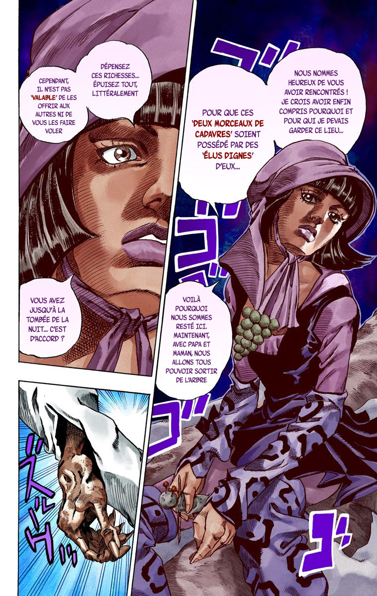 Read JoJo's Bizarre Adventure Part 7 Steel Ball Run Official Colored FR Manga Online