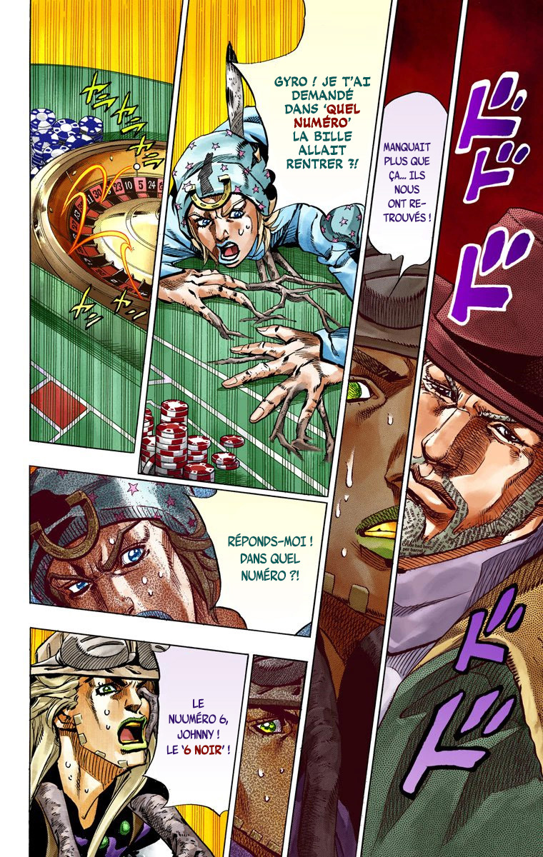 Read JoJo's Bizarre Adventure Part 7 Steel Ball Run Official Colored FR Manga Online