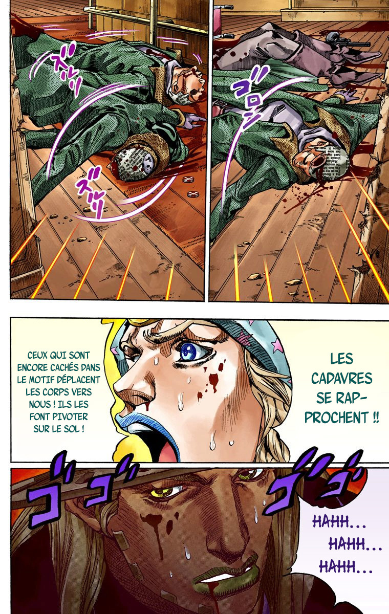 Read JoJo's Bizarre Adventure Part 7 Steel Ball Run Official Colored FR Manga Online