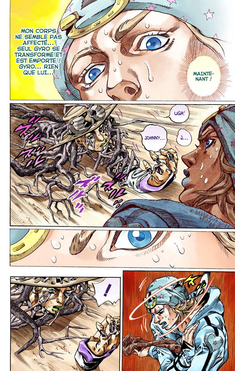 Read JoJo's Bizarre Adventure Part 7 Steel Ball Run Official Colored FR Manga Online