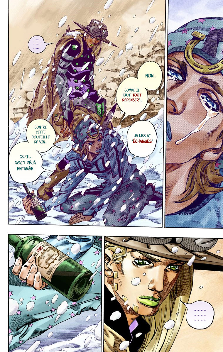 Read JoJo's Bizarre Adventure Part 7 Steel Ball Run Official Colored FR Manga Online
