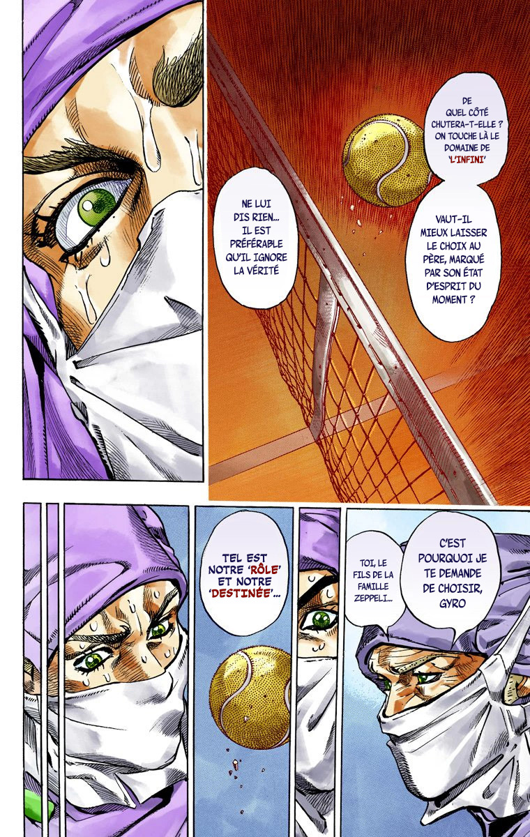 Read JoJo's Bizarre Adventure Part 7 Steel Ball Run Official Colored FR Manga Online
