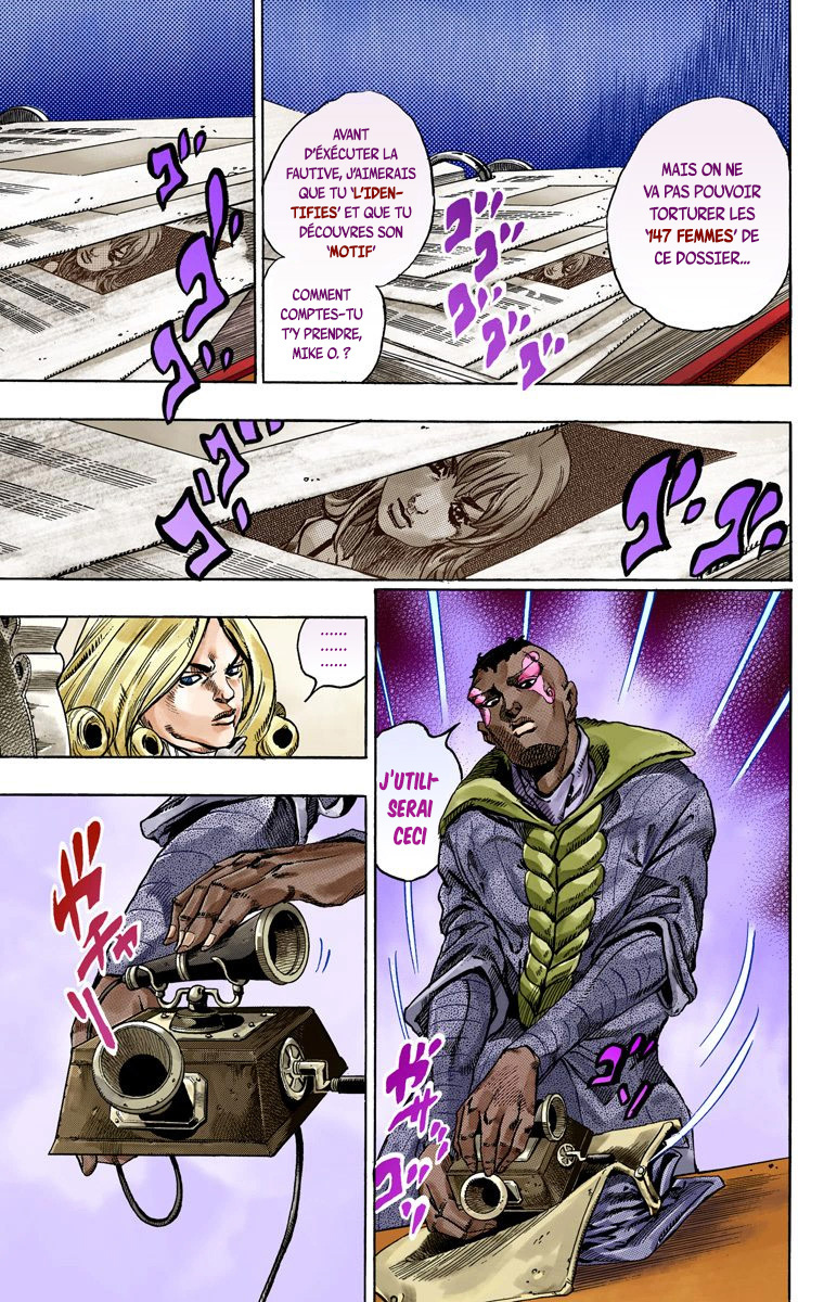 Read JoJo's Bizarre Adventure Part 7 Steel Ball Run Official Colored FR Manga Online