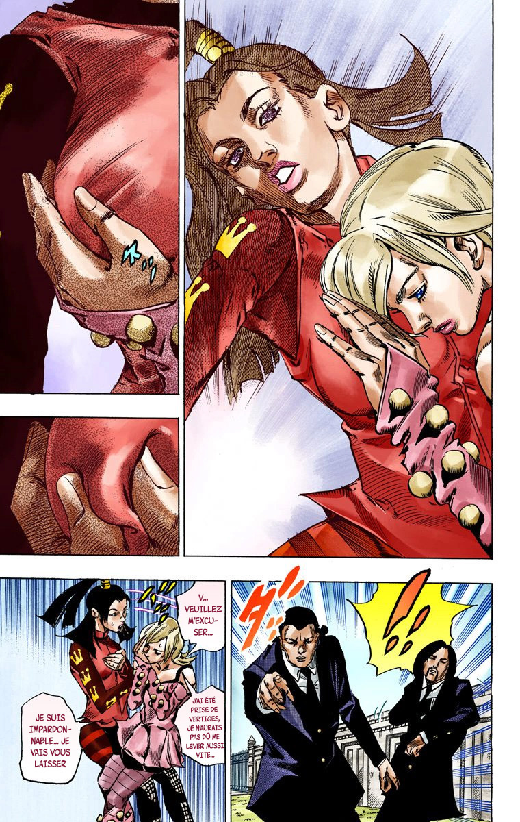 Read JoJo's Bizarre Adventure Part 7 Steel Ball Run Official Colored FR Manga Online
