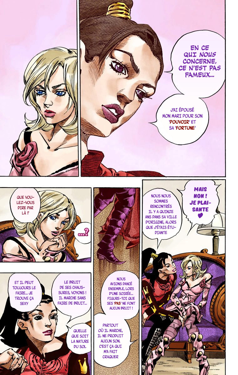 Read JoJo's Bizarre Adventure Part 7 Steel Ball Run Official Colored FR Manga Online