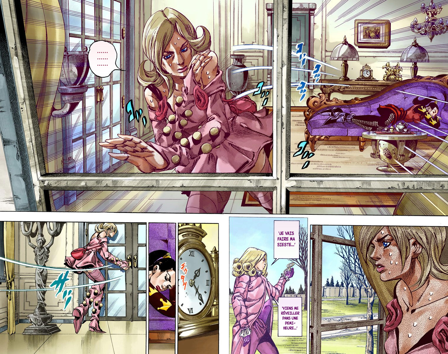 Read JoJo's Bizarre Adventure Part 7 Steel Ball Run Official Colored FR Manga Online