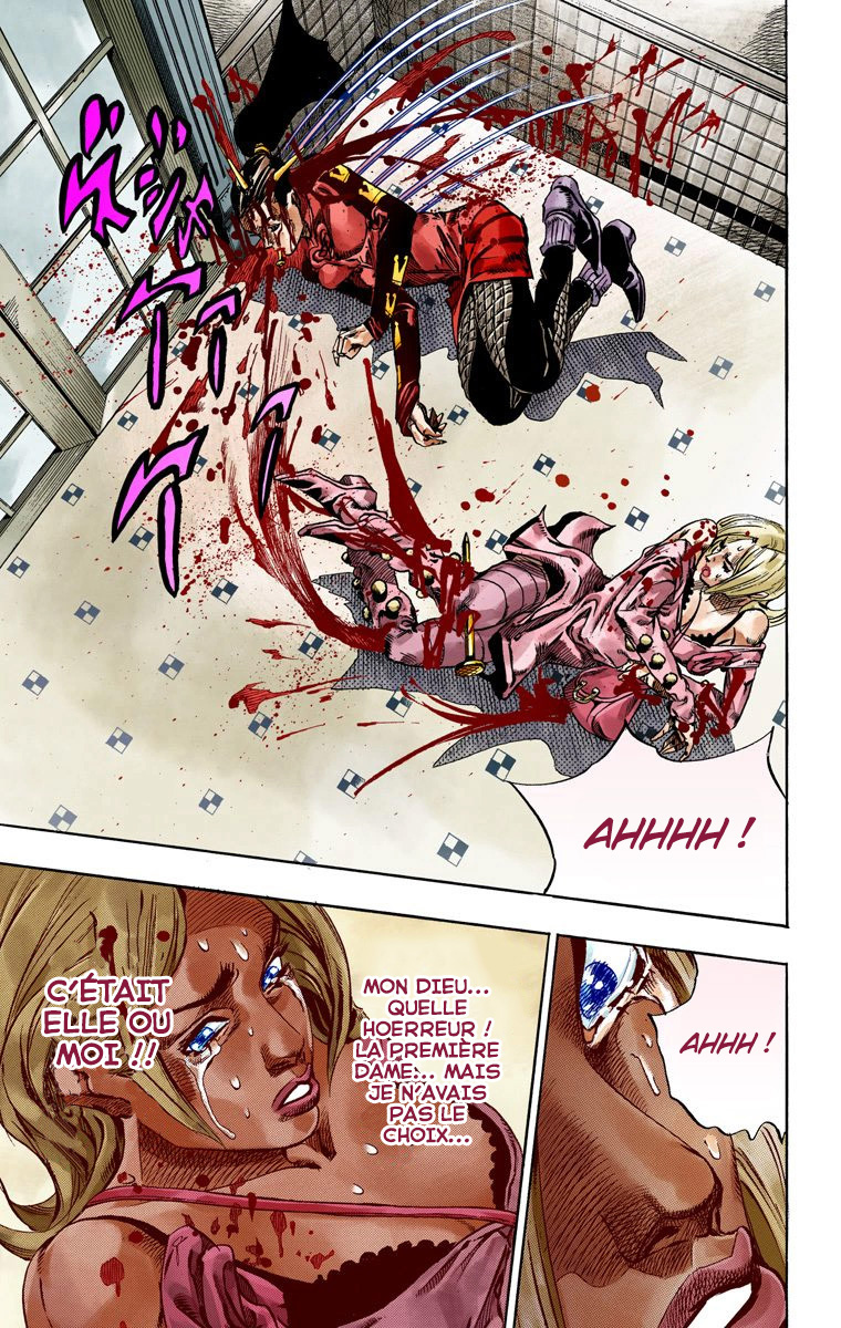 Read JoJo's Bizarre Adventure Part 7 Steel Ball Run Official Colored FR Manga Online
