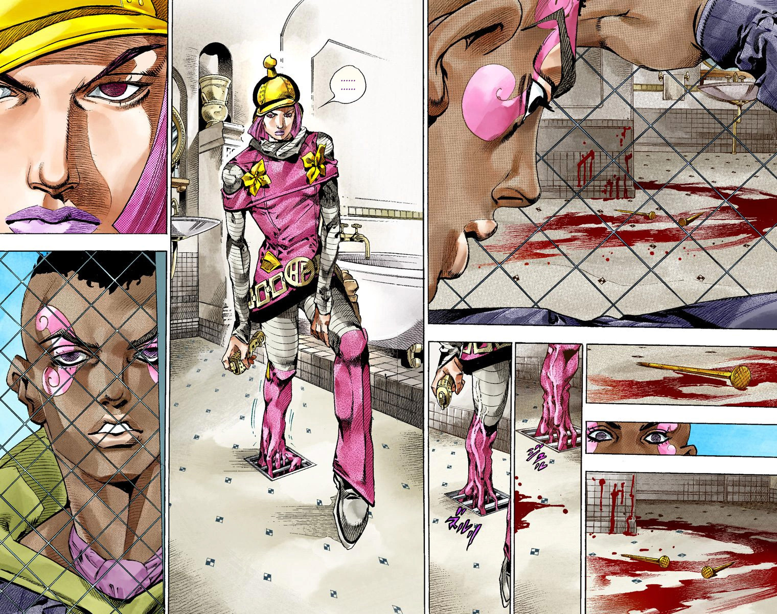 Read JoJo's Bizarre Adventure Part 7 Steel Ball Run Official Colored FR Manga Online