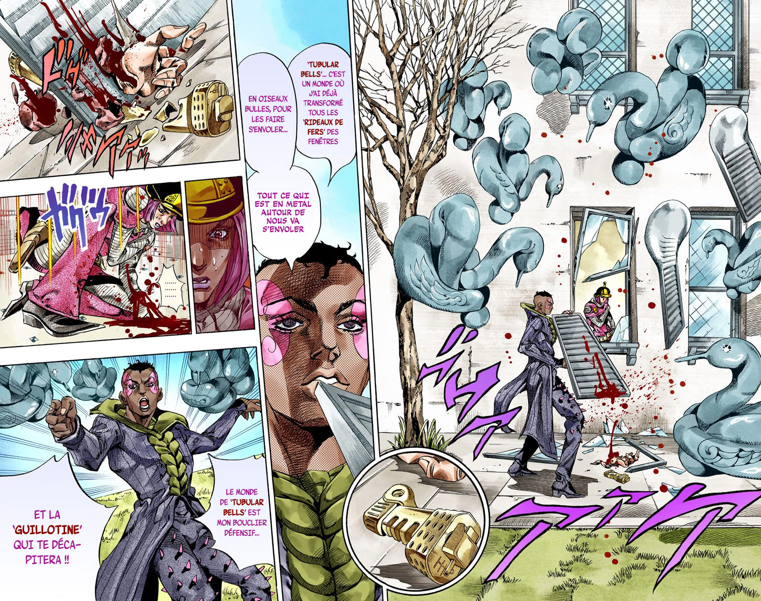 Read JoJo's Bizarre Adventure Part 7 Steel Ball Run Official Colored FR Manga Online