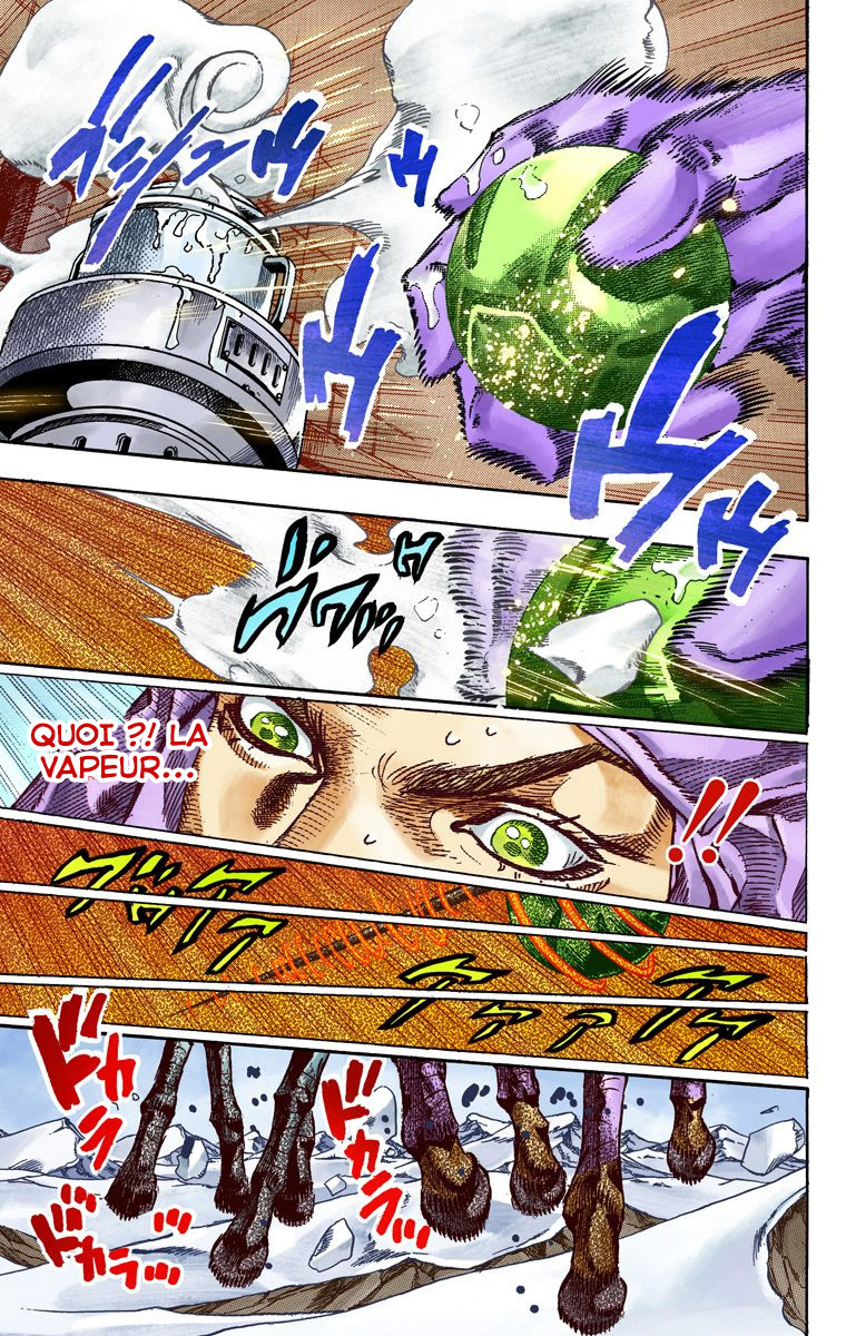 Read JoJo's Bizarre Adventure Part 7 Steel Ball Run Official Colored FR Manga Online