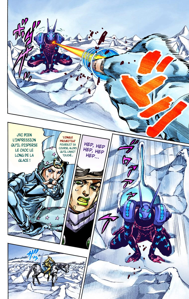 Read JoJo's Bizarre Adventure Part 7 Steel Ball Run Official Colored FR Manga Online