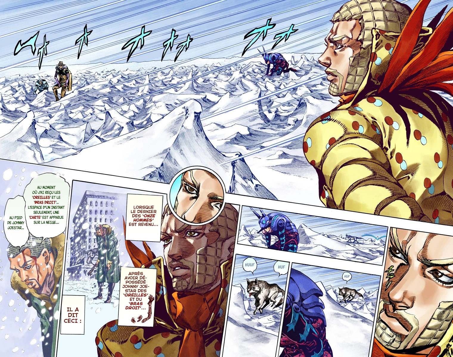 Read JoJo's Bizarre Adventure Part 7 Steel Ball Run Official Colored FR Manga Online