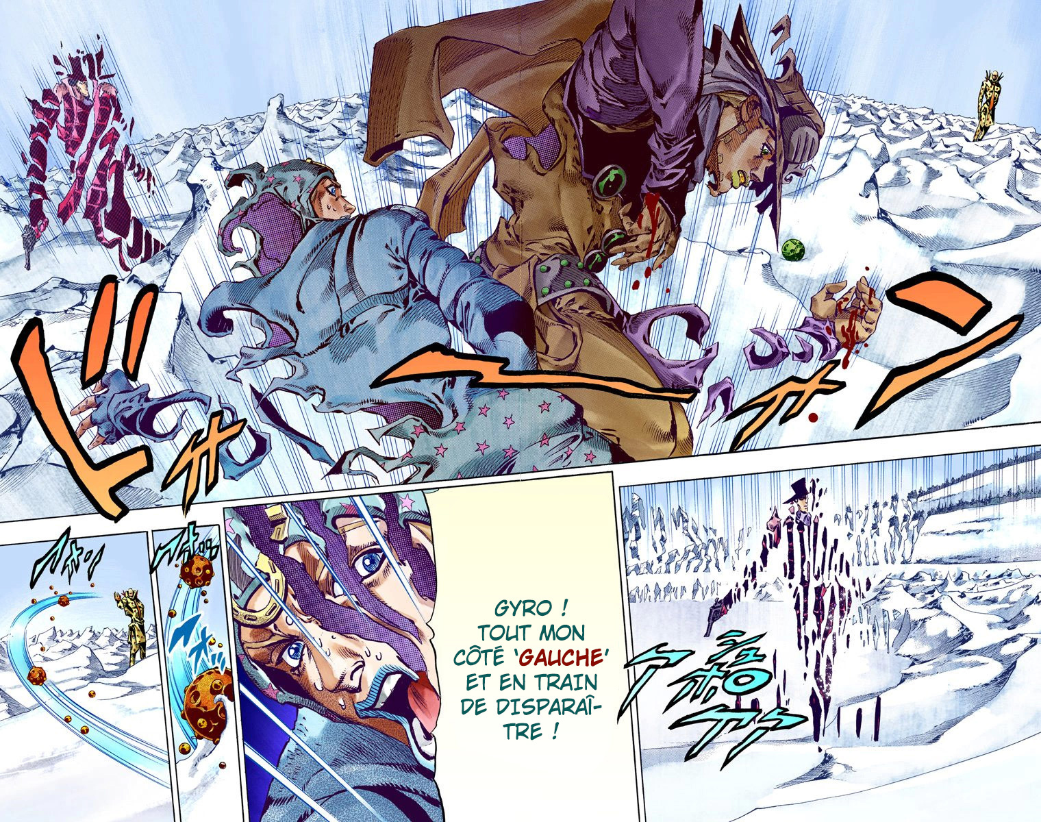 Read JoJo's Bizarre Adventure Part 7 Steel Ball Run Official Colored FR Manga Online