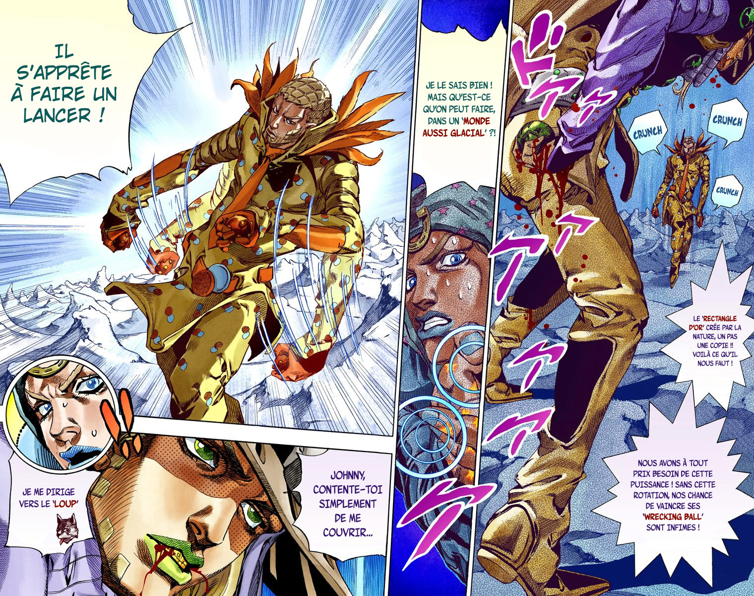 Read JoJo's Bizarre Adventure Part 7 Steel Ball Run Official Colored FR Manga Online