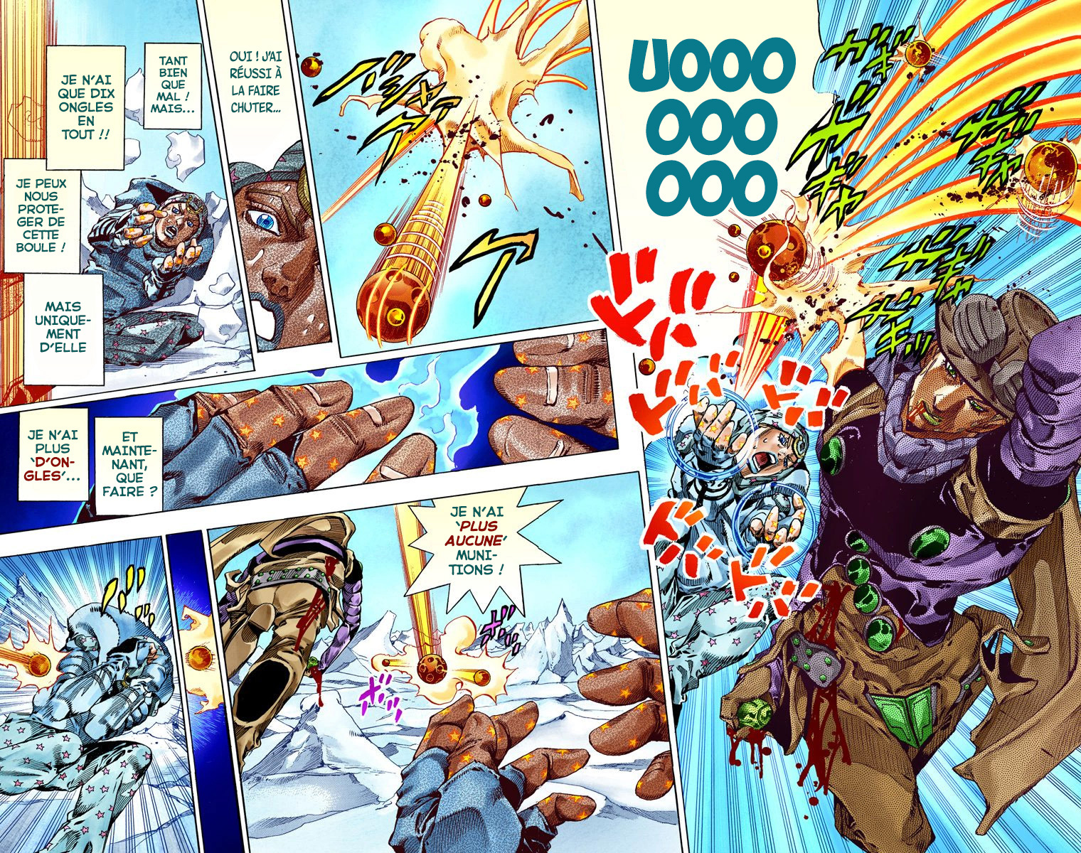 Read JoJo's Bizarre Adventure Part 7 Steel Ball Run Official Colored FR Manga Online