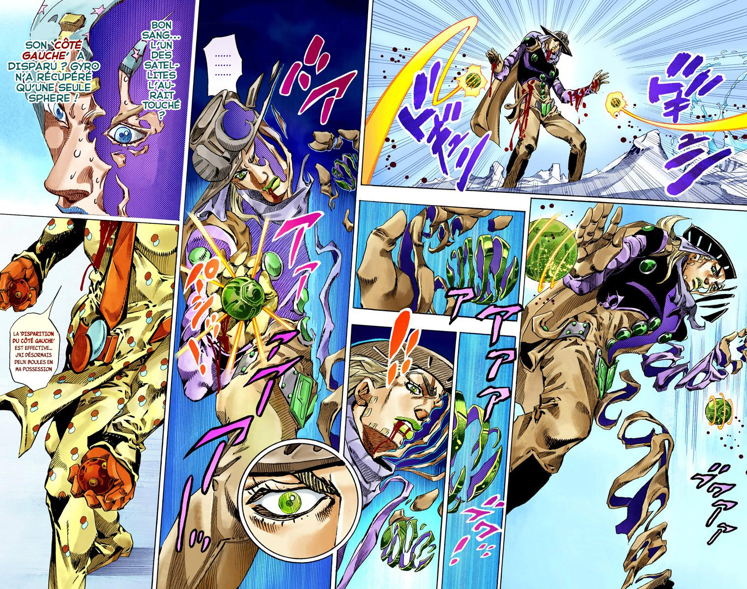 Read JoJo's Bizarre Adventure Part 7 Steel Ball Run Official Colored FR Manga Online