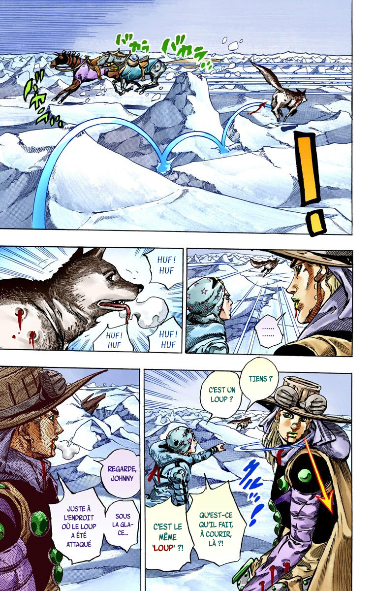 Read JoJo's Bizarre Adventure Part 7 Steel Ball Run Official Colored FR Manga Online