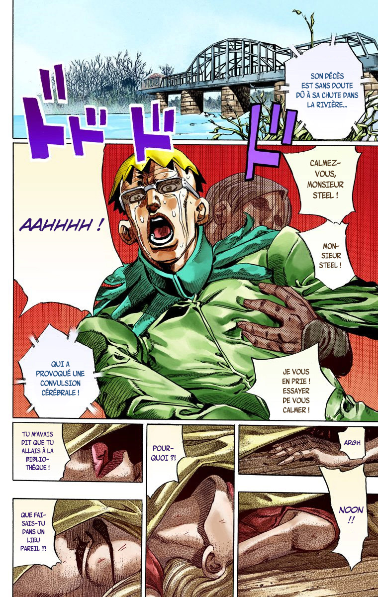 Read JoJo's Bizarre Adventure Part 7 Steel Ball Run Official Colored FR Manga Online