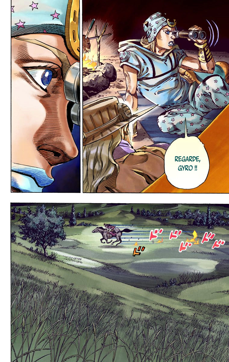 Read JoJo's Bizarre Adventure Part 7 Steel Ball Run Official Colored FR Manga Online