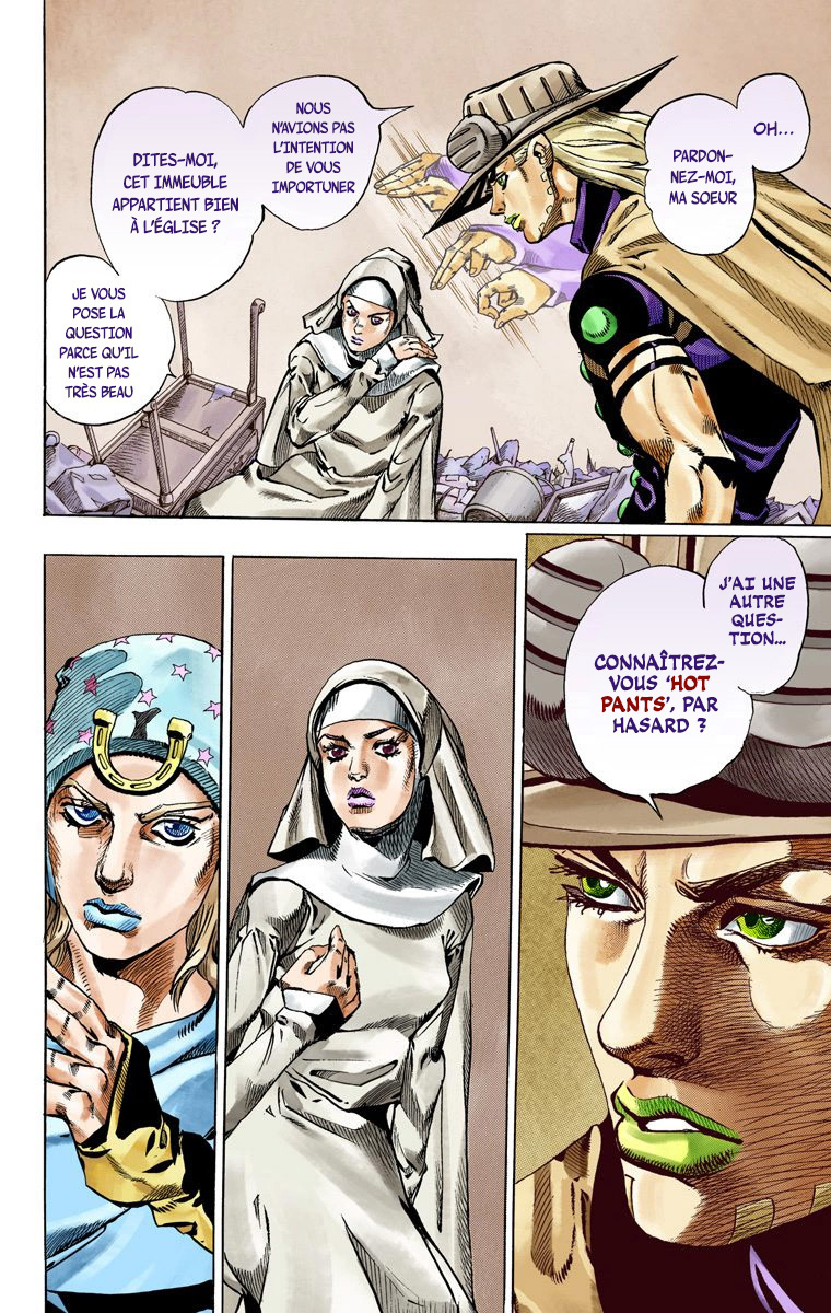 Read JoJo's Bizarre Adventure Part 7 Steel Ball Run Official Colored FR Manga Online