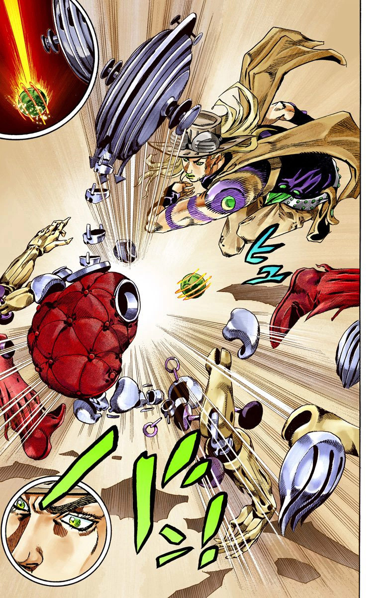 Read JoJo's Bizarre Adventure Part 7 Steel Ball Run Official Colored FR Manga Online