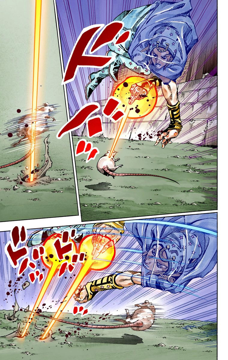 Read JoJo's Bizarre Adventure Part 7 Steel Ball Run Official Colored FR Manga Online