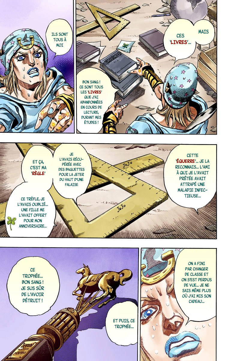 Read JoJo's Bizarre Adventure Part 7 Steel Ball Run Official Colored FR Manga Online