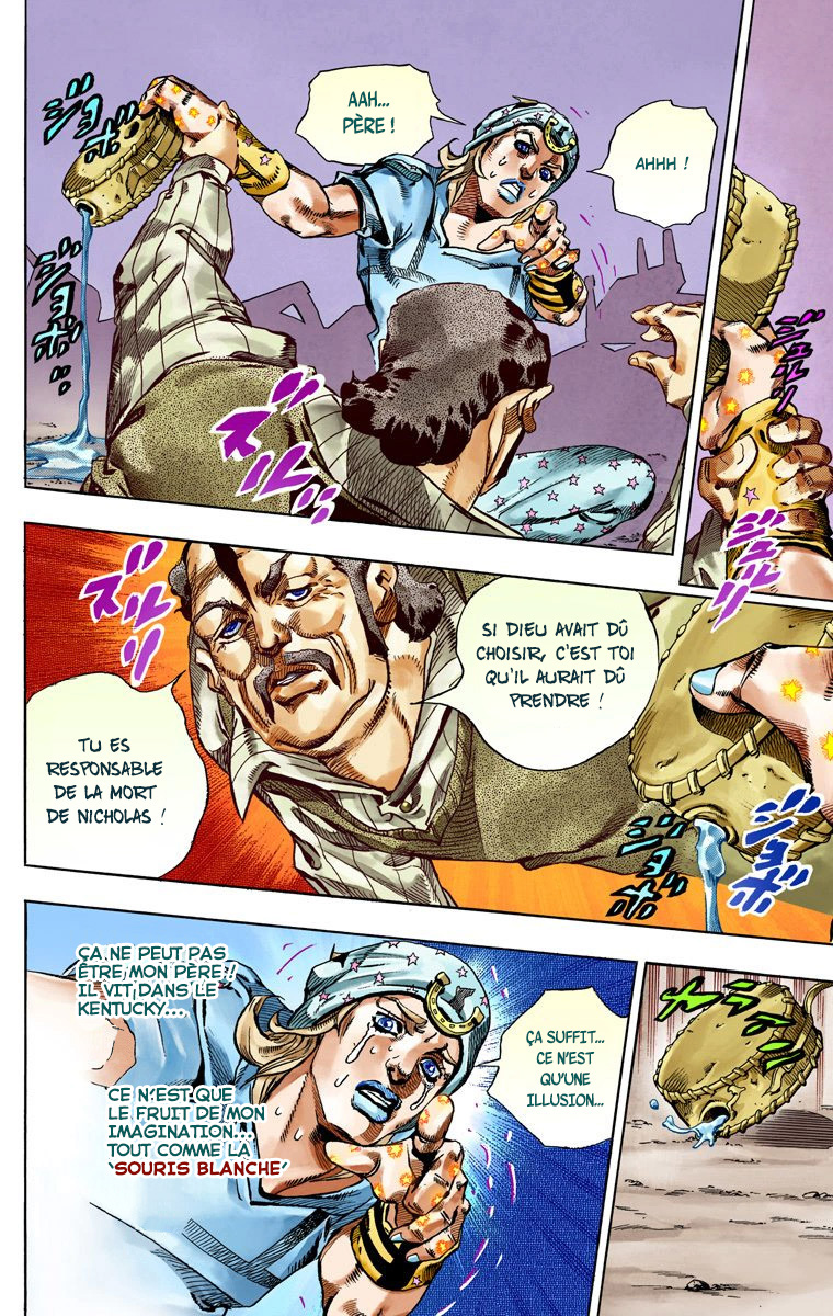 Read JoJo's Bizarre Adventure Part 7 Steel Ball Run Official Colored FR Manga Online