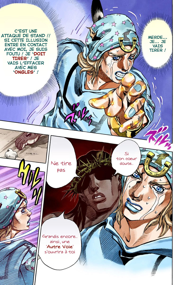 Read JoJo's Bizarre Adventure Part 7 Steel Ball Run Official Colored FR Manga Online