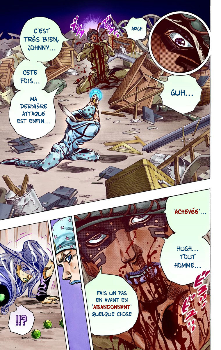 Read JoJo's Bizarre Adventure Part 7 Steel Ball Run Official Colored FR Manga Online