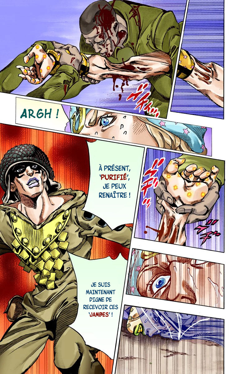 Read JoJo's Bizarre Adventure Part 7 Steel Ball Run Official Colored FR Manga Online
