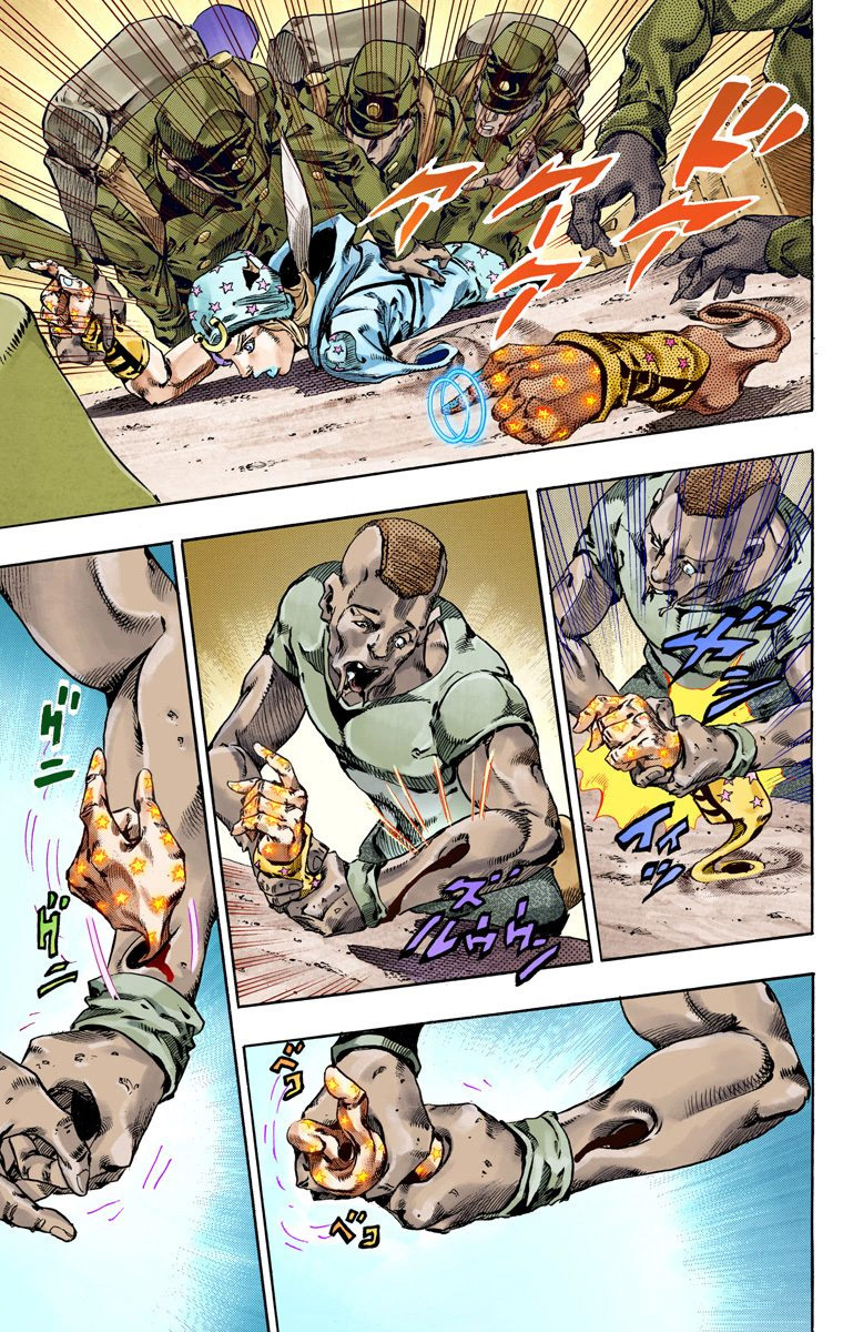 Read JoJo's Bizarre Adventure Part 7 Steel Ball Run Official Colored FR Manga Online