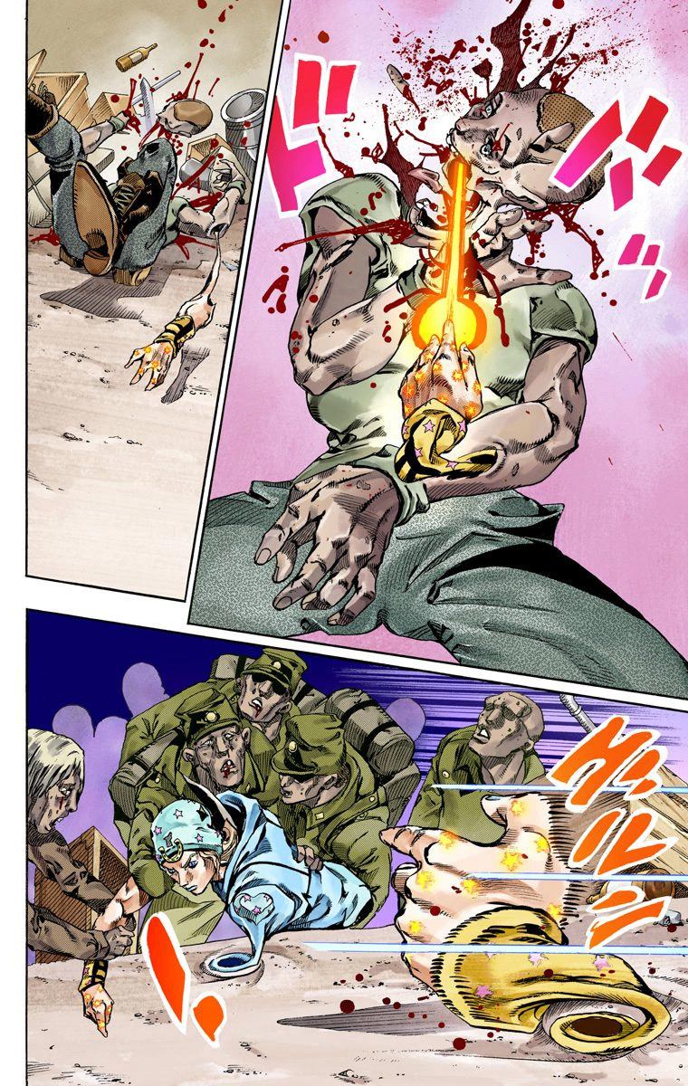 Read JoJo's Bizarre Adventure Part 7 Steel Ball Run Official Colored FR Manga Online