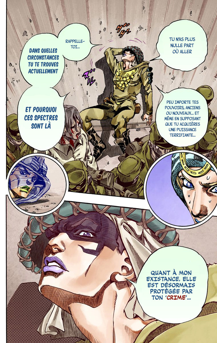 Read JoJo's Bizarre Adventure Part 7 Steel Ball Run Official Colored FR Manga Online