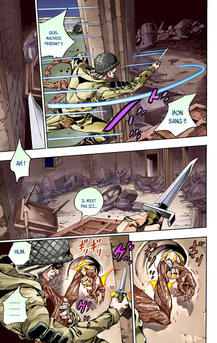Read JoJo's Bizarre Adventure Part 7 Steel Ball Run Official Colored FR Manga Online