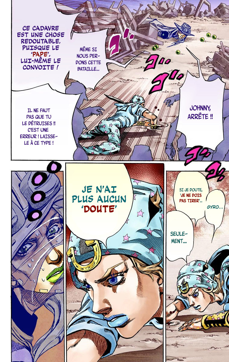 Read JoJo's Bizarre Adventure Part 7 Steel Ball Run Official Colored FR Manga Online