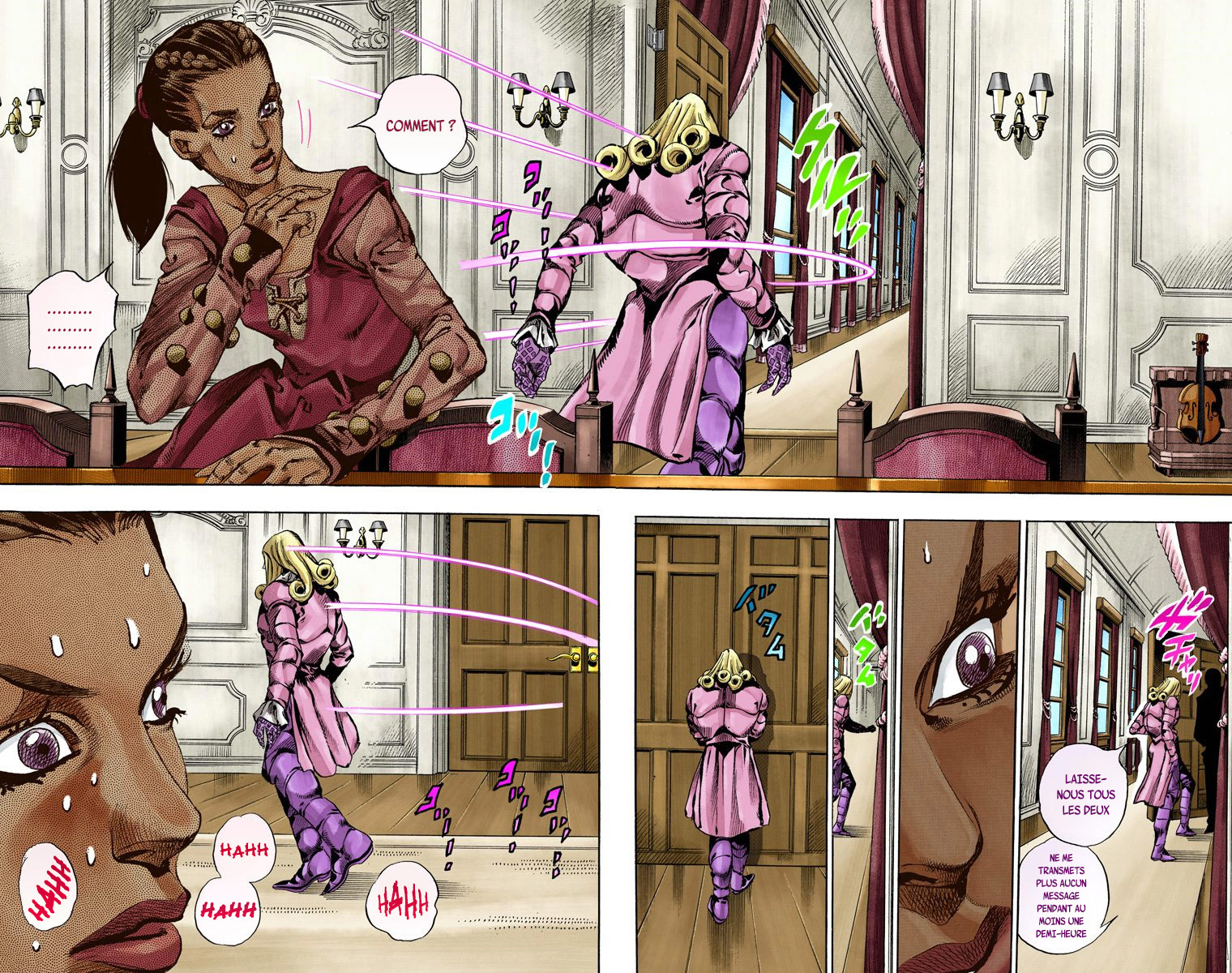 Read JoJo's Bizarre Adventure Part 7 Steel Ball Run Official Colored FR Manga Online