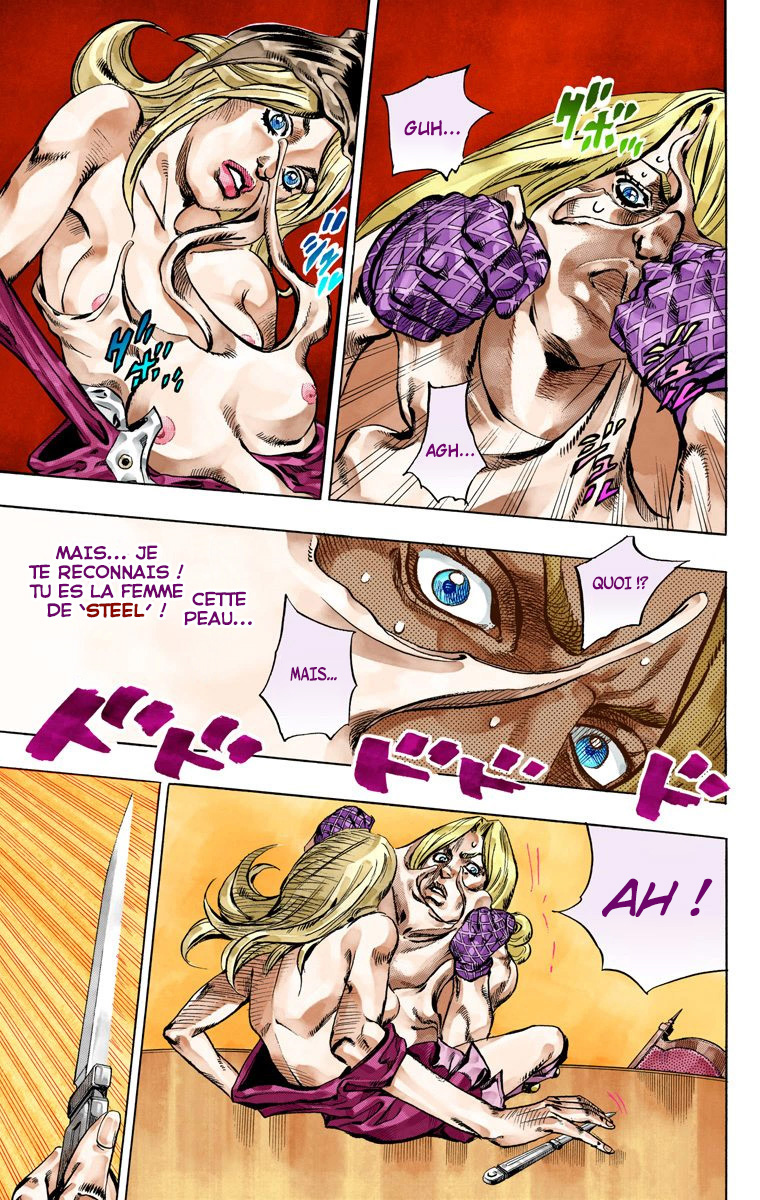 Read JoJo's Bizarre Adventure Part 7 Steel Ball Run Official Colored FR Manga Online