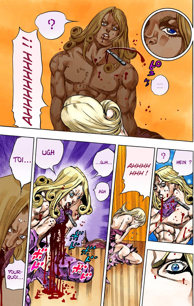 Read JoJo's Bizarre Adventure Part 7 Steel Ball Run Official Colored FR Manga Online