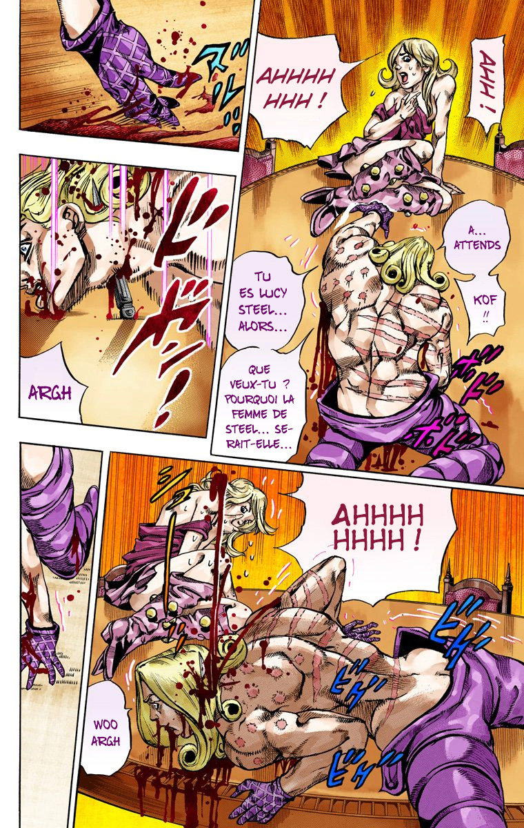 Read JoJo's Bizarre Adventure Part 7 Steel Ball Run Official Colored FR Manga Online