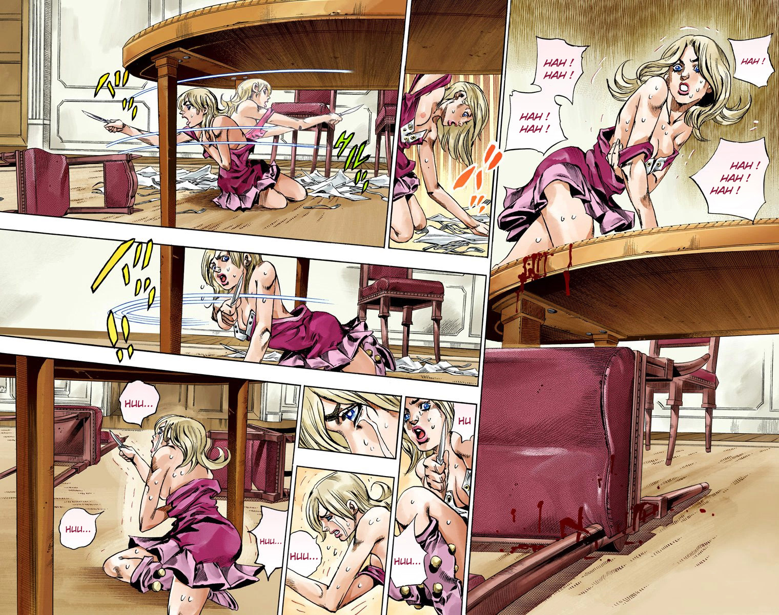 Read JoJo's Bizarre Adventure Part 7 Steel Ball Run Official Colored FR Manga Online