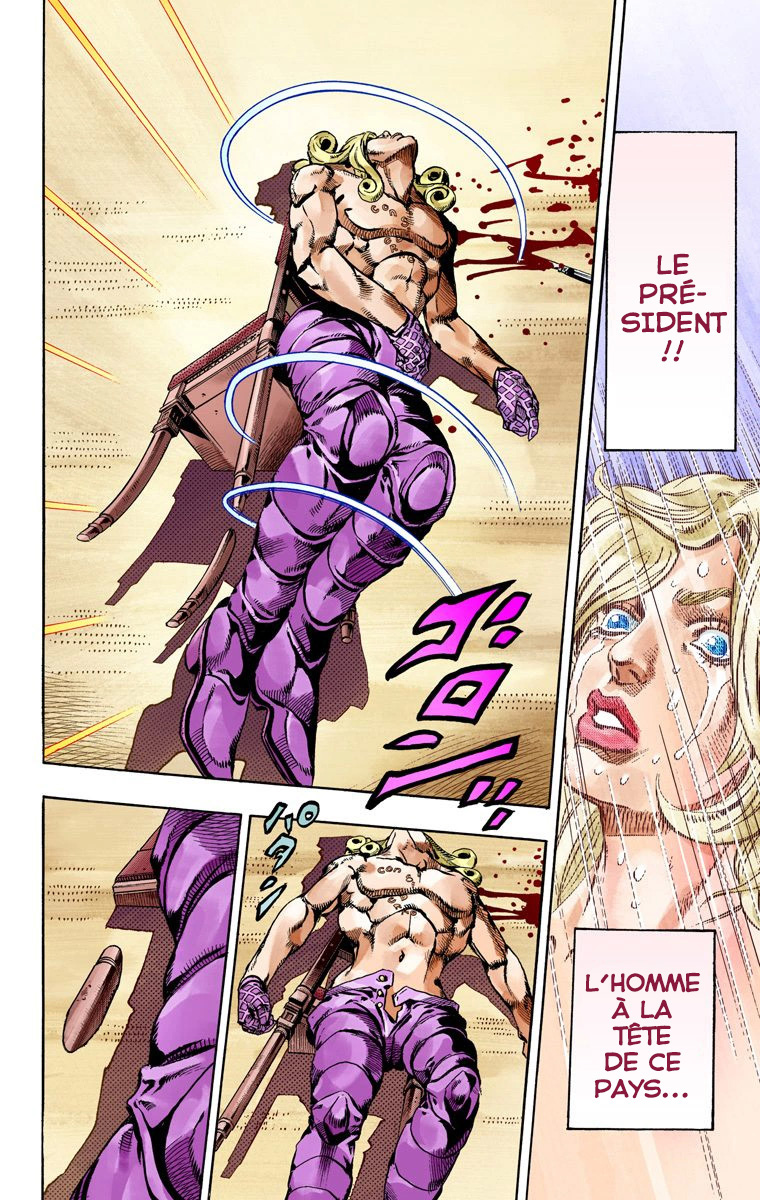 Read JoJo's Bizarre Adventure Part 7 Steel Ball Run Official Colored FR Manga Online