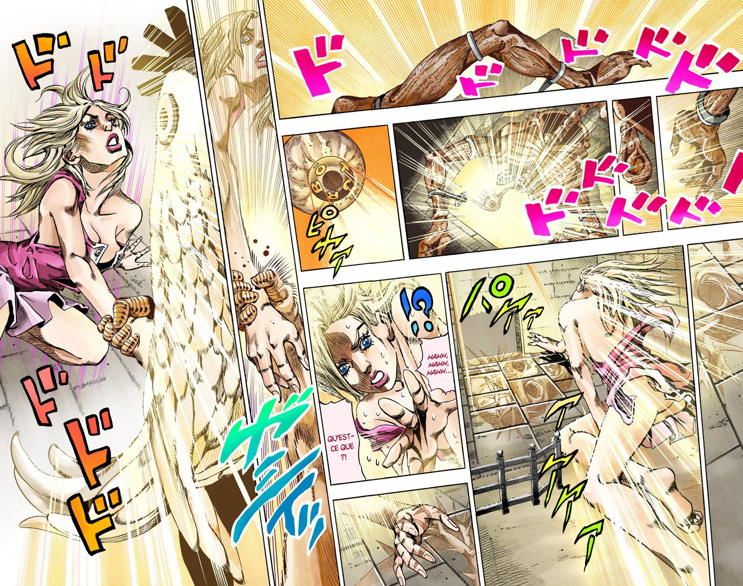Read JoJo's Bizarre Adventure Part 7 Steel Ball Run Official Colored FR Manga Online