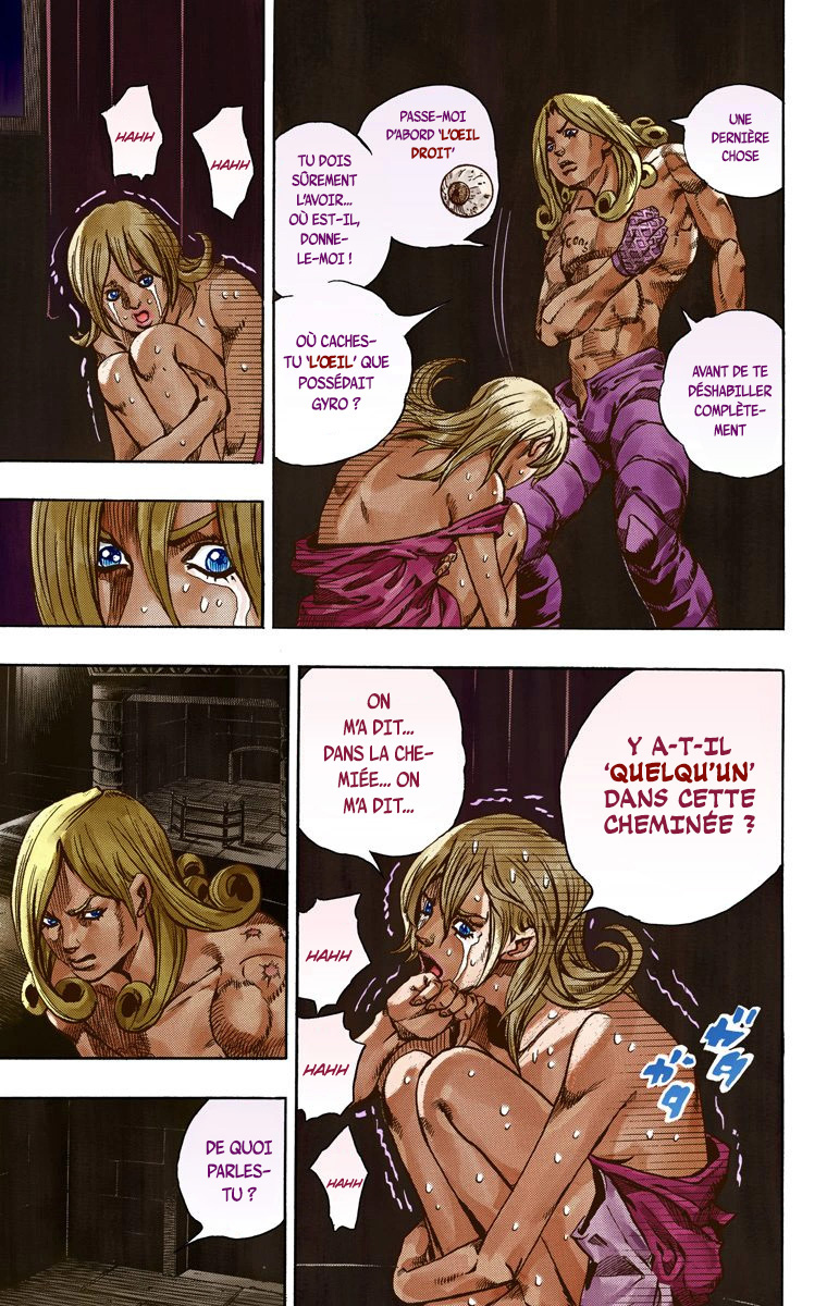 Read JoJo's Bizarre Adventure Part 7 Steel Ball Run Official Colored FR Manga Online