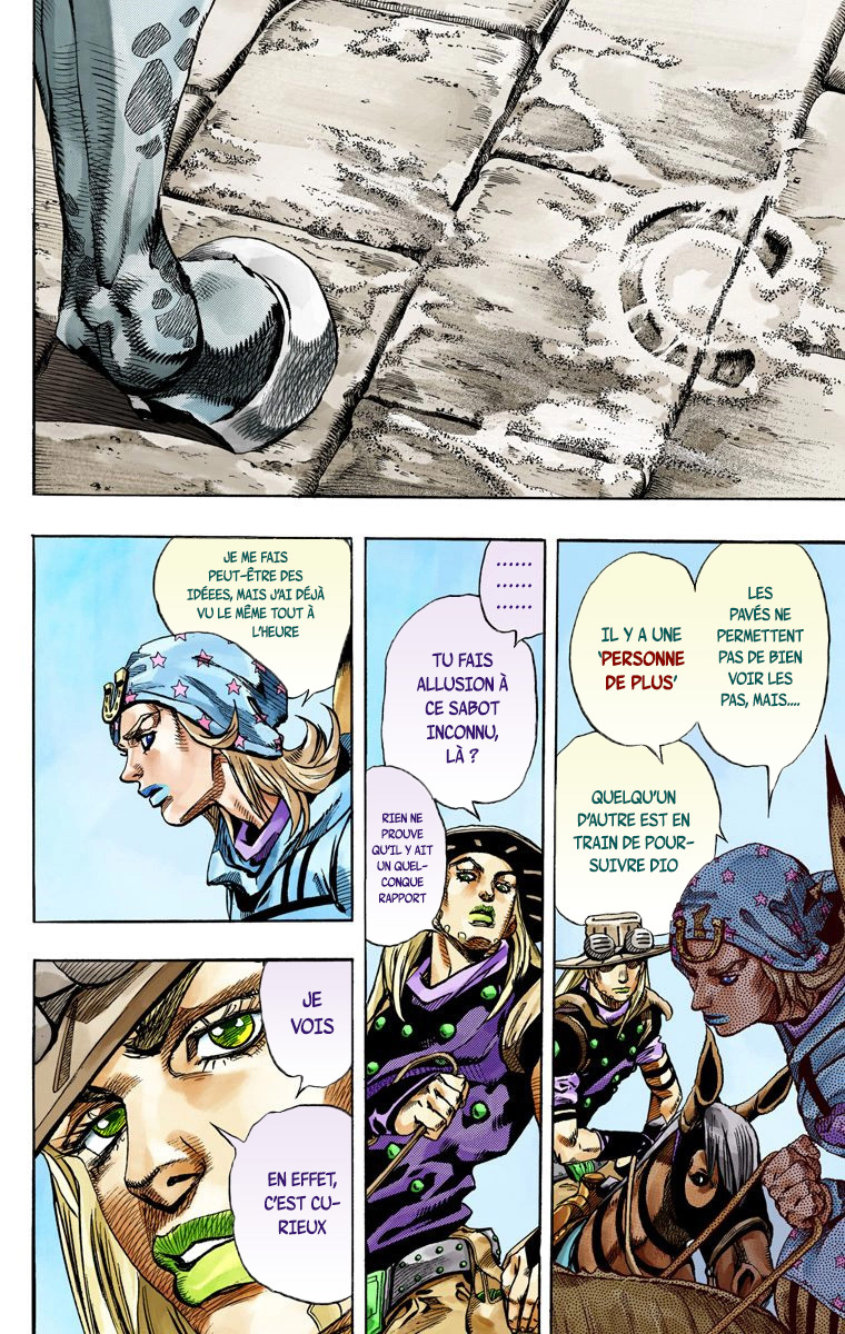 Read JoJo's Bizarre Adventure Part 7 Steel Ball Run Official Colored FR Manga Online