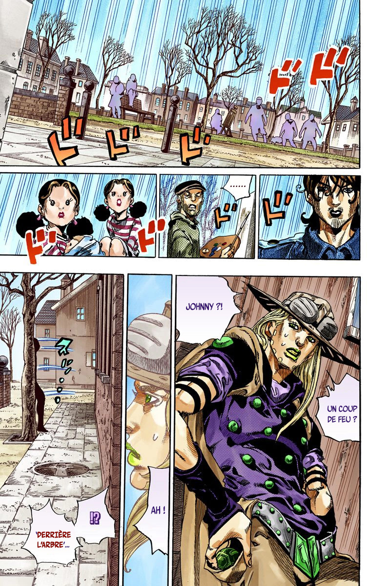 Read JoJo's Bizarre Adventure Part 7 Steel Ball Run Official Colored FR Manga Online