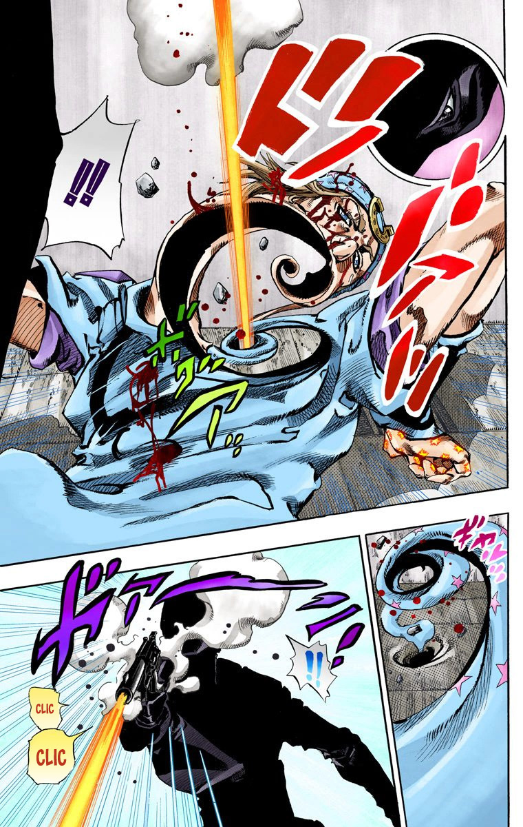 Read JoJo's Bizarre Adventure Part 7 Steel Ball Run Official Colored FR Manga Online
