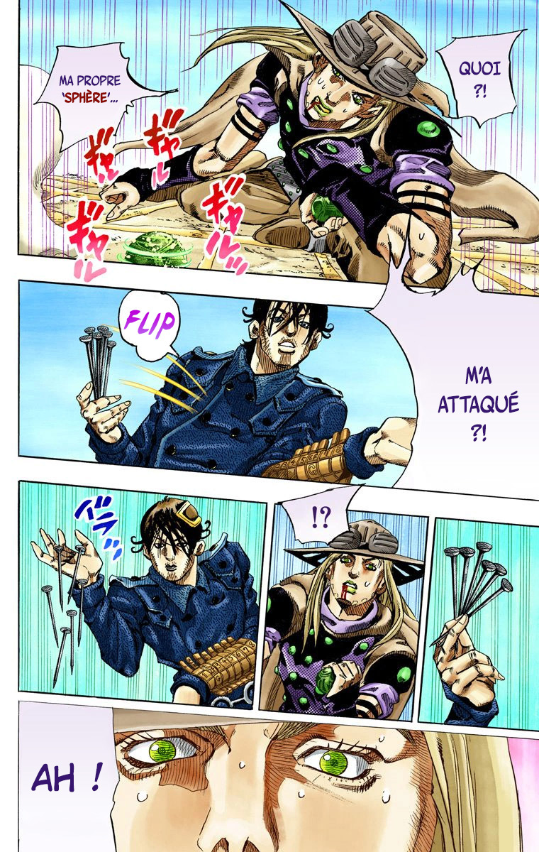 Read JoJo's Bizarre Adventure Part 7 Steel Ball Run Official Colored FR Manga Online