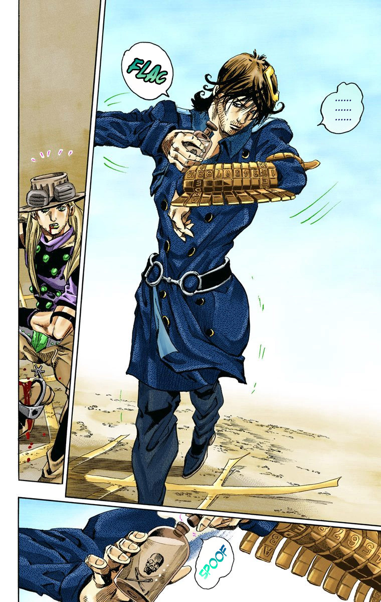 Read JoJo's Bizarre Adventure Part 7 Steel Ball Run Official Colored FR Manga Online